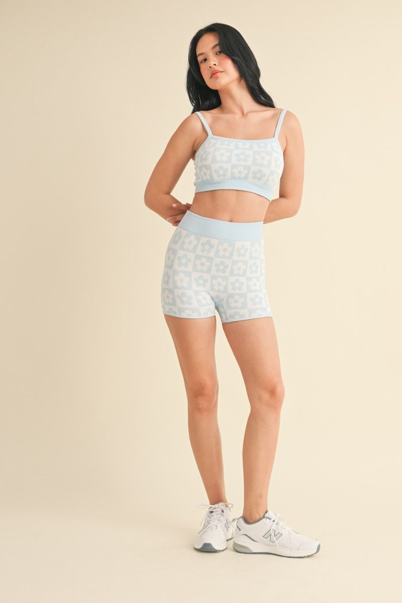 Baby Blues Floral Set