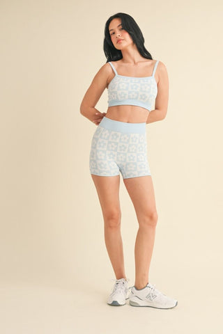 Baby Blues Floral Set