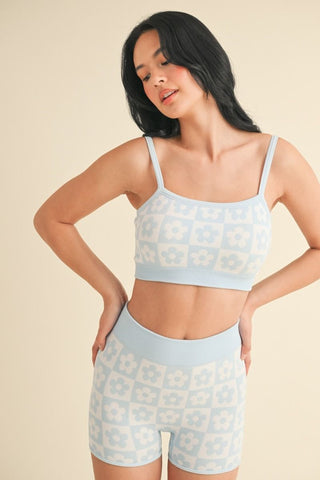 Baby Blues Floral Set