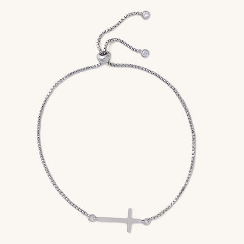 Cross Slider Bracelet