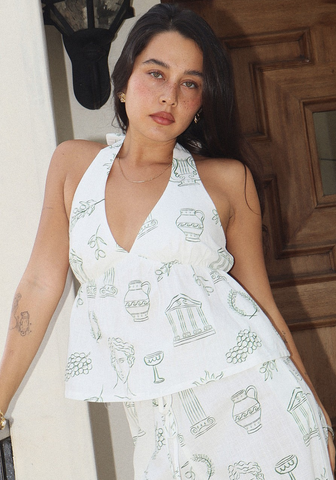 Guilia Halter Top