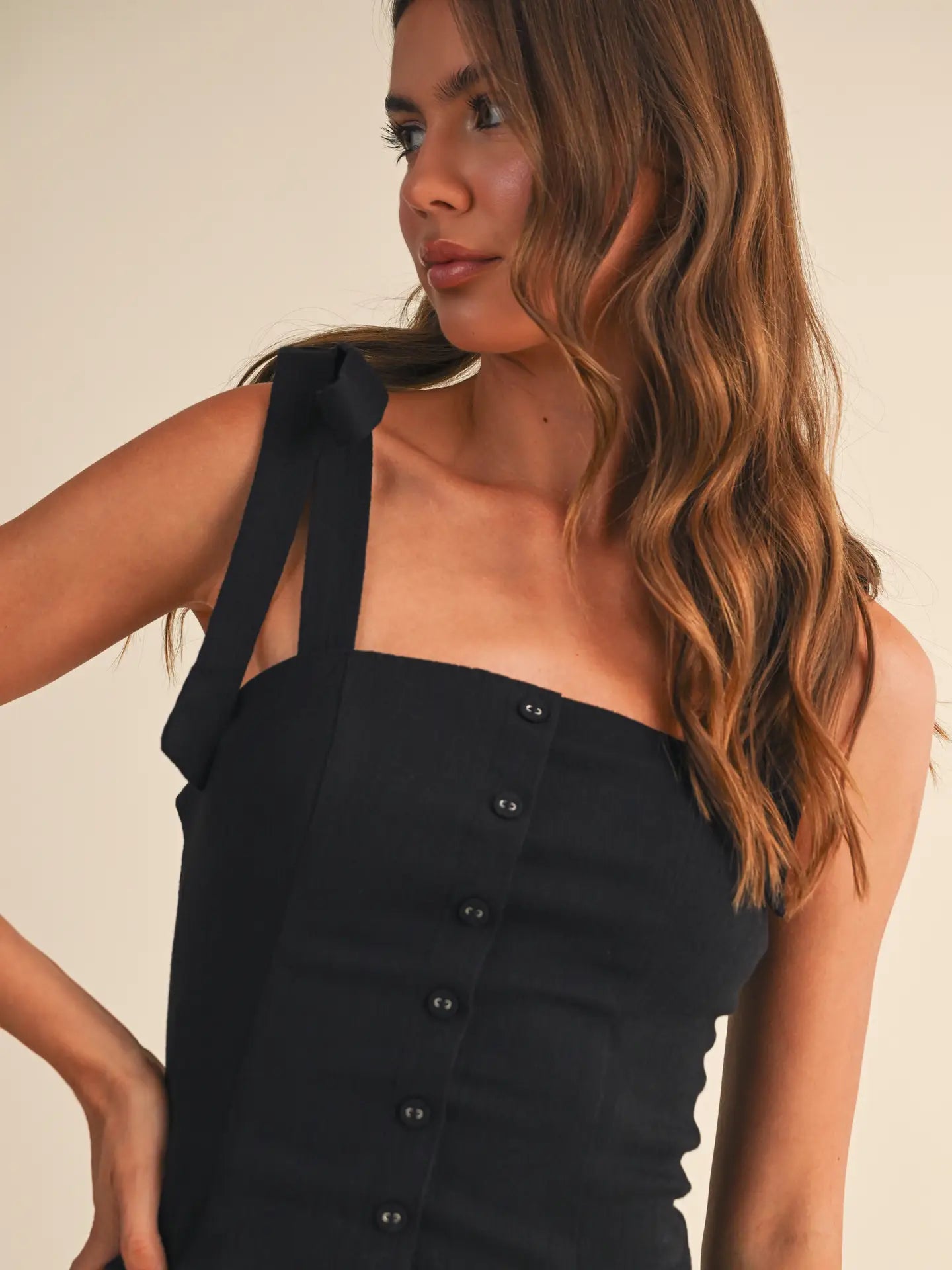 Midnight Tie Top