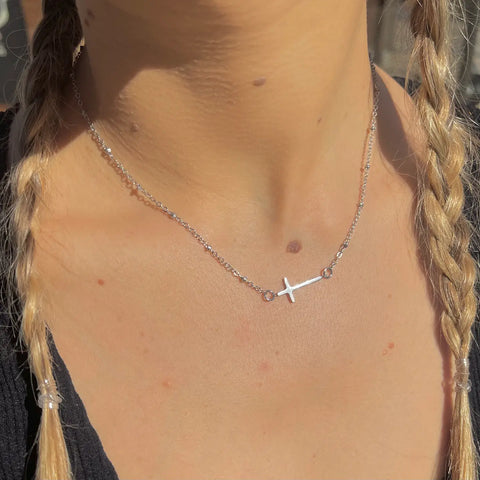 Heavenly Cross Necklace