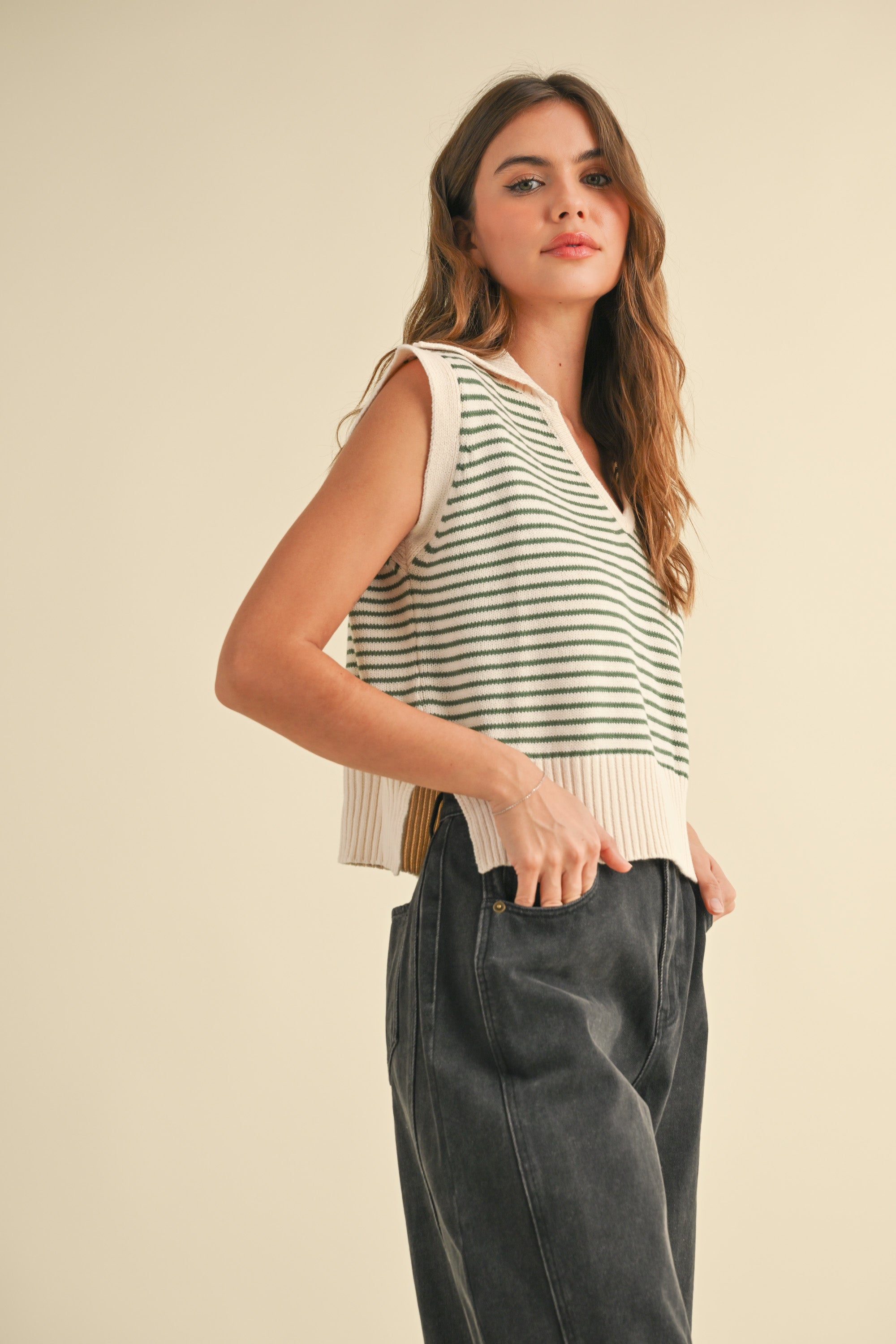 Girls Who Golf Knit Top