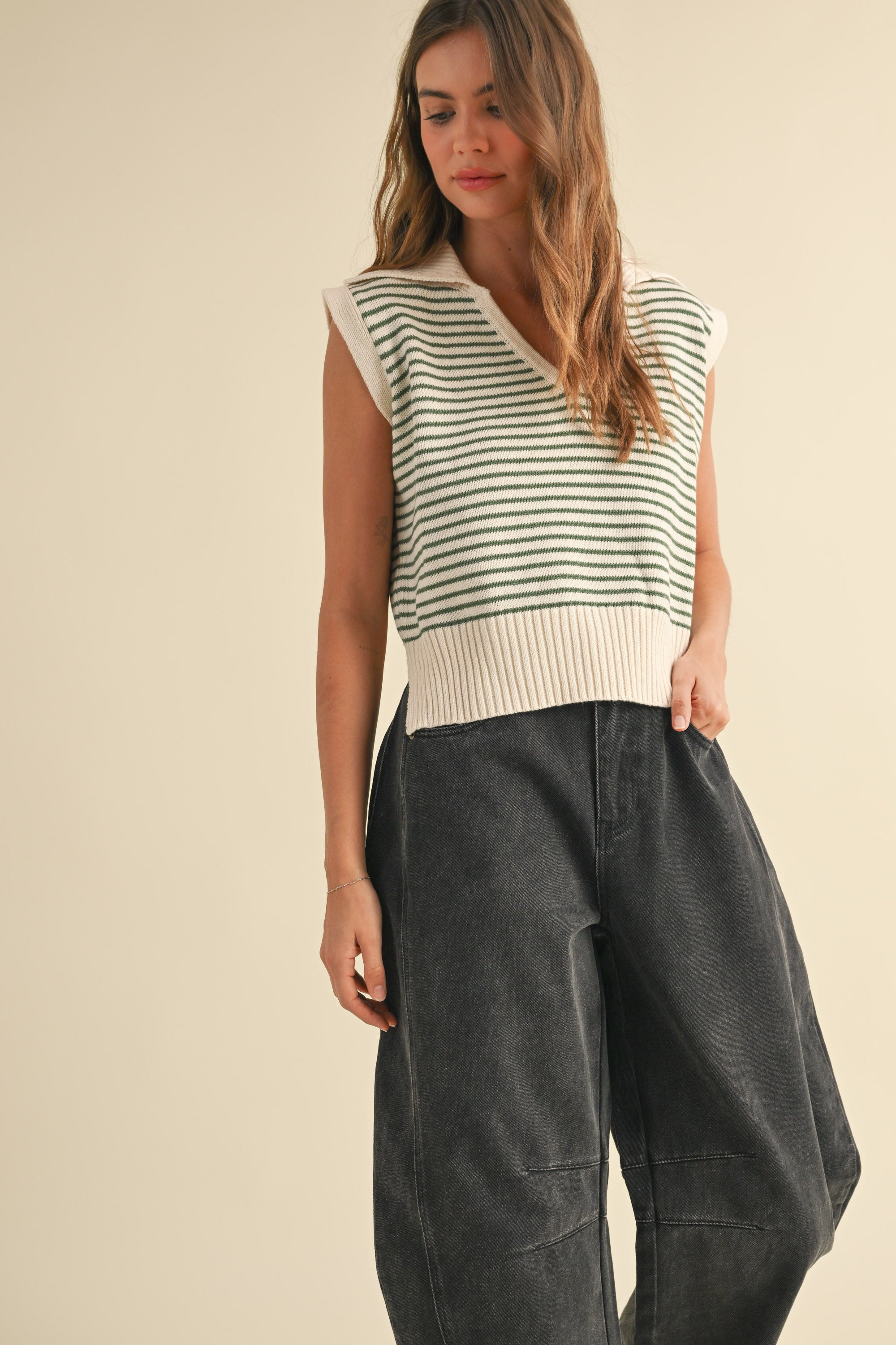 Girls Who Golf Knit Top