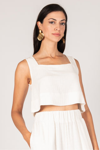 Lana Linen Top