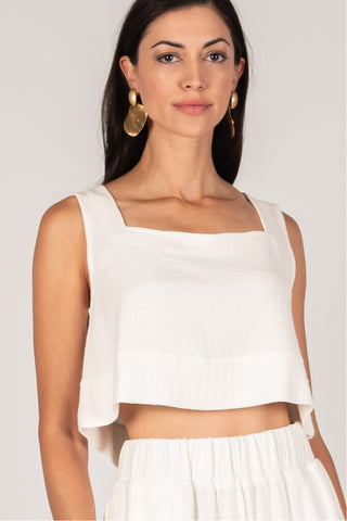 Lana Linen Top
