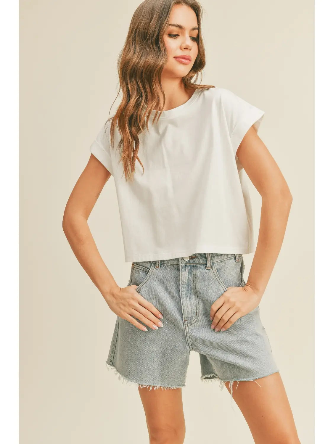 Tommy Cuffed Tee