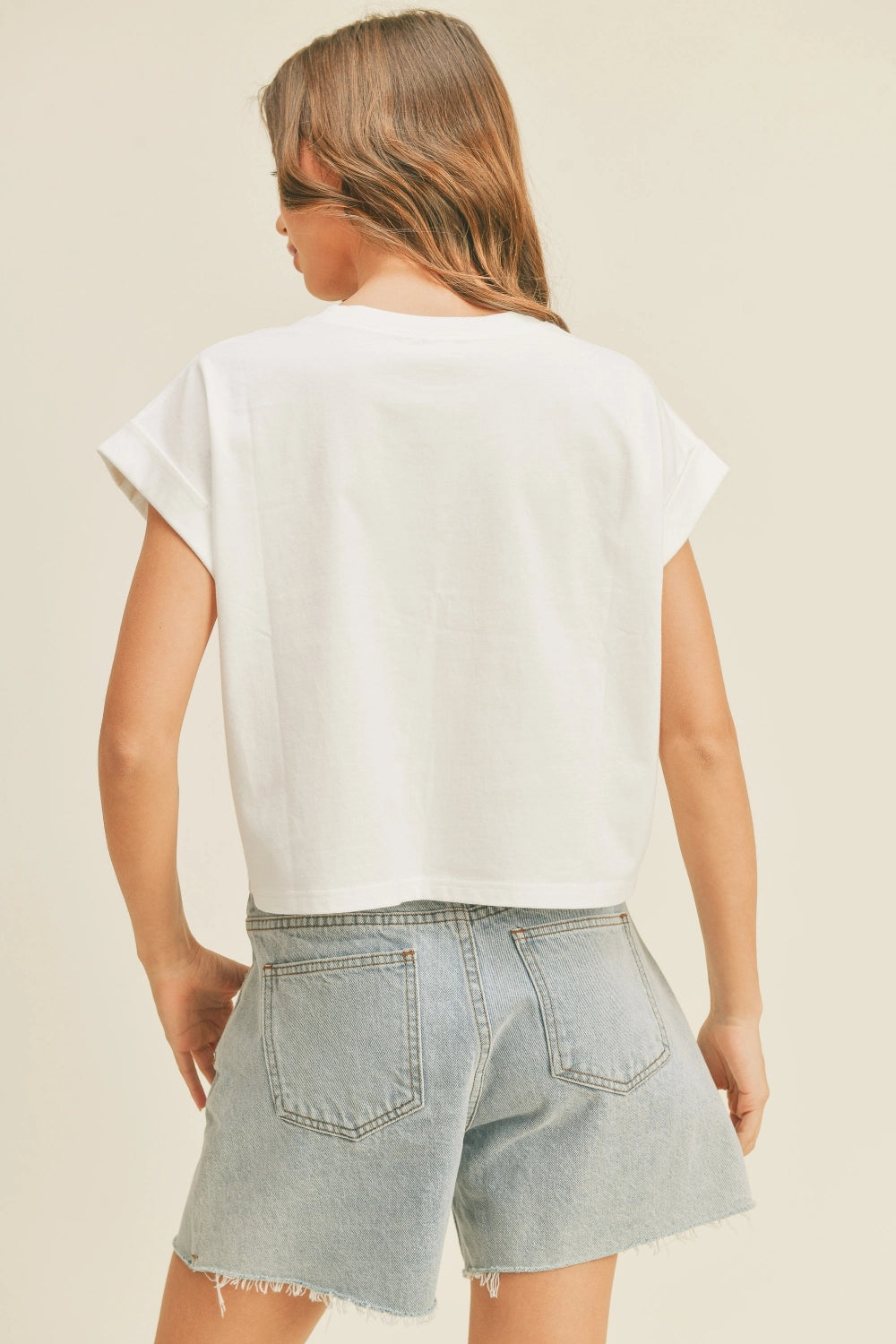 Tommy Cuffed Tee