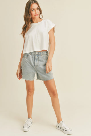 Tommy Cuffed Tee